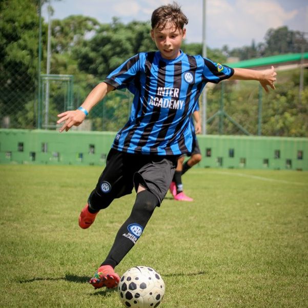 Atleta da Inter Academy em ação